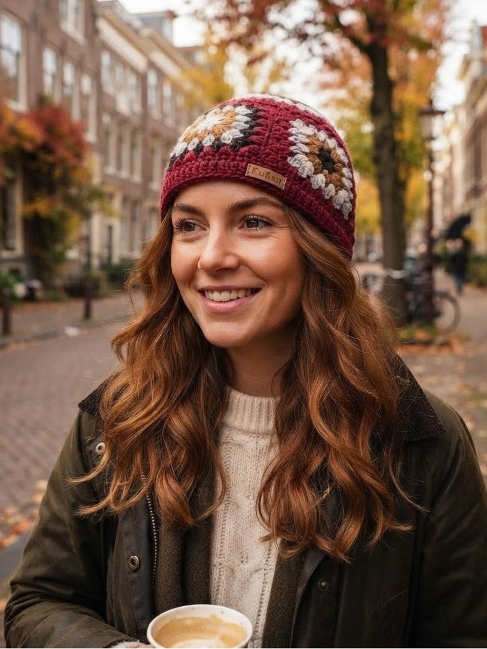 KUSAN Patchwork Beanie